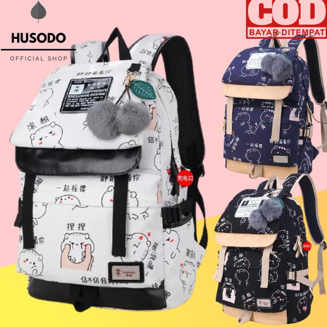 TAS ANAK SEKOLAH PEREMPUAN BTS TAS RANSEL BTS TAS GENDONG ANAK CEWEK