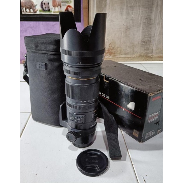 Lensa sigma 70-200 f2.8 for canon