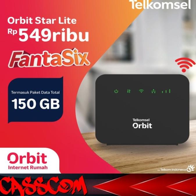 Orbit Star Lite Modem WiFi 4G High Speed Bonus Data 50GB