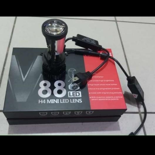 Best Seller Bohlam Led H4 Mini Projie Macrone V88