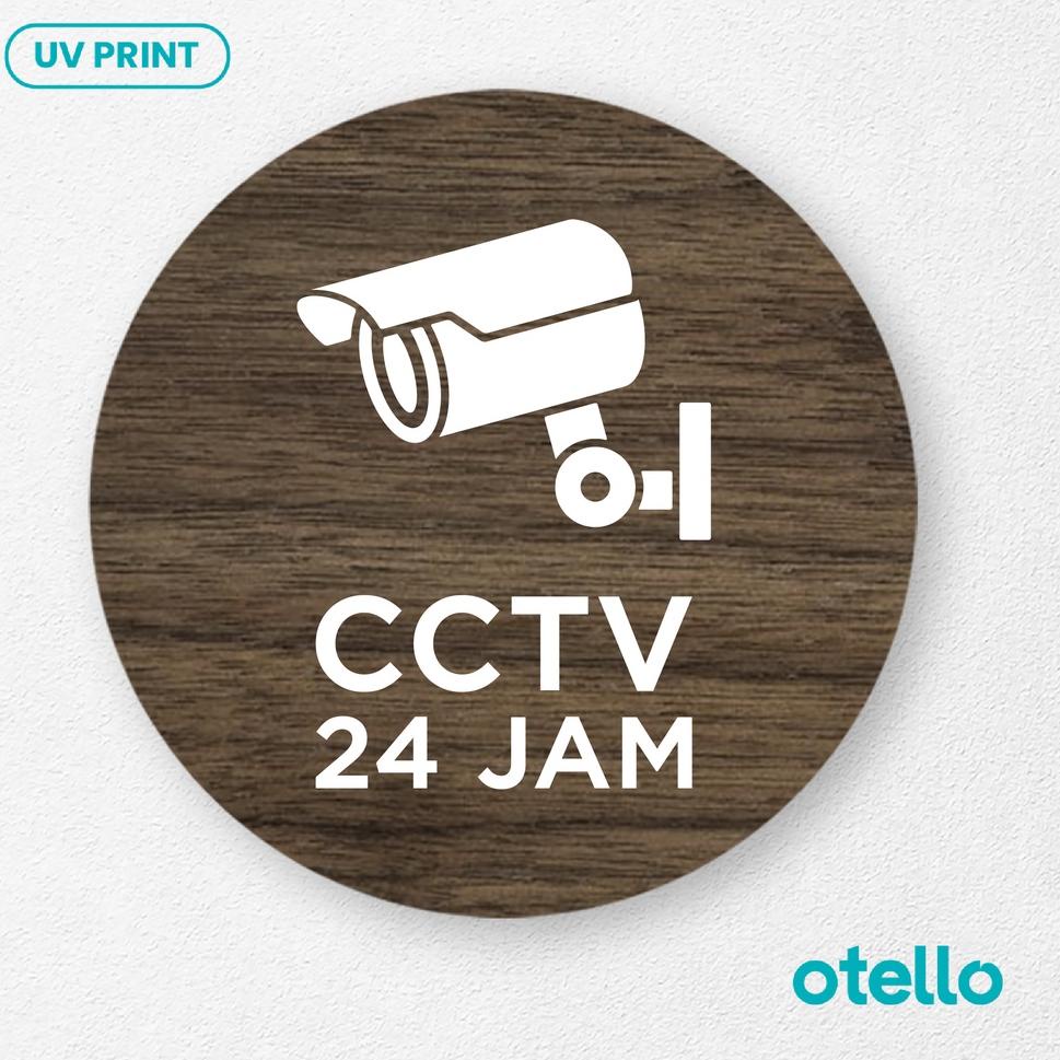 

➥4BS6-D Signage CCTV 24 Jam Sign Board Kayu Print Tulisan Stiker Peringatan Papan Label Toko Kantor Restoran Office Wooden PVS