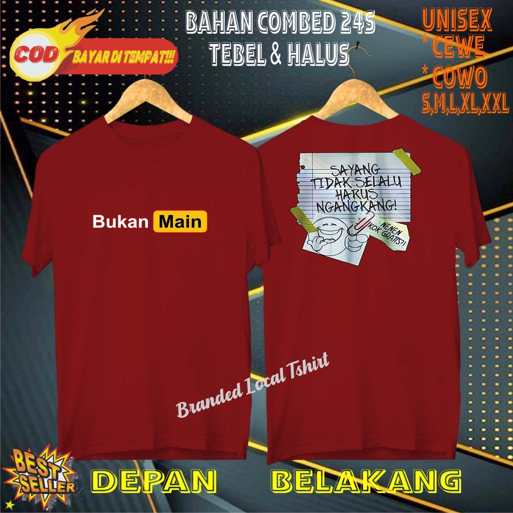 Terviral Kaos db dtf Bm Syg Tdk Harus Ngangkang  KAOS MURAH  Kaos Putih Hitam Kaos Terlaris No 1 Promo Diskon