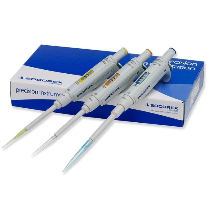 Micropipette Adjustable 0.1 - 2 Ul, Socorex Soc-825.0002
