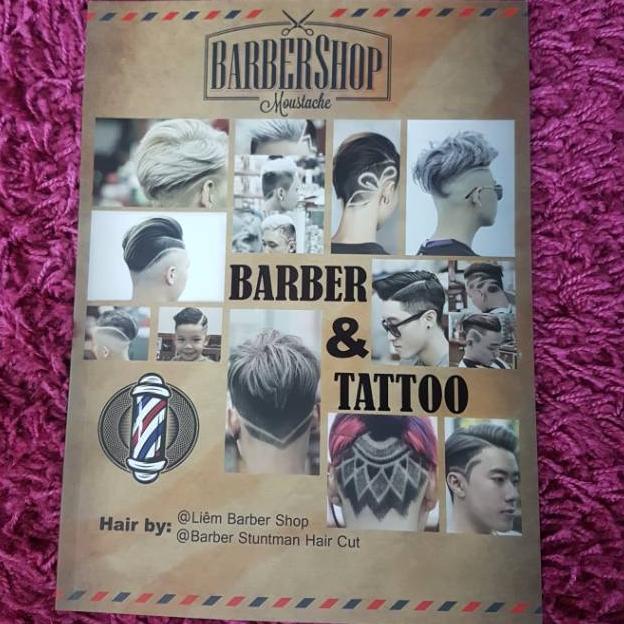 CUCI-GUDANG Katalog catalog buku majalah barbershop pangkas rambut model rambut pria