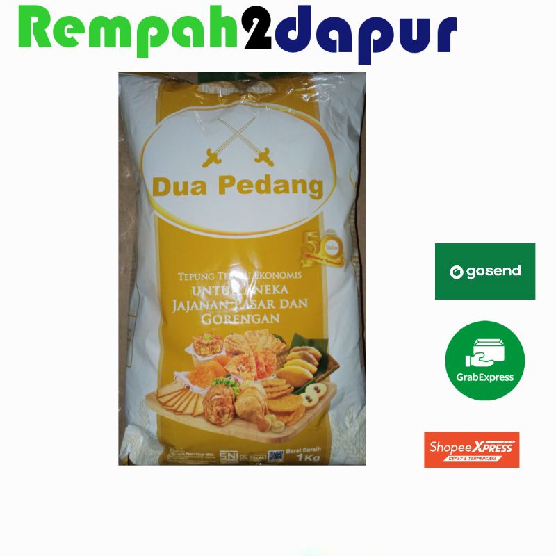 

Tepung terigu, Dua pedang 1kg