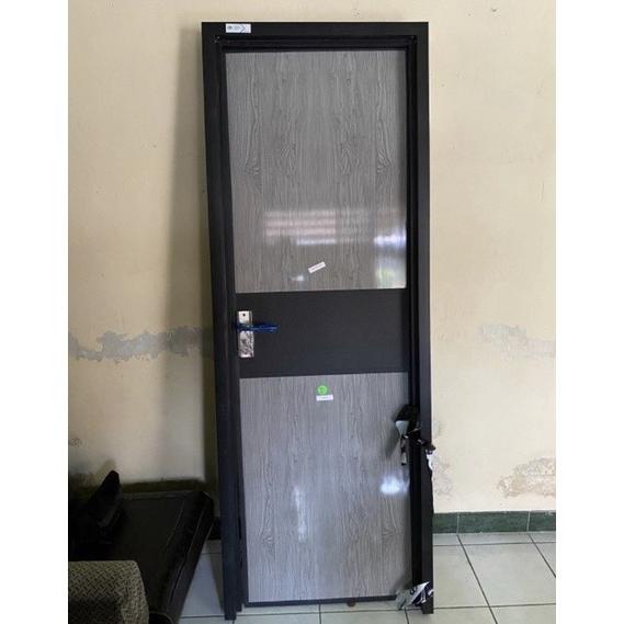 Pintu Kamar Mandi Pvc Alphamax Almunium Boston Door (70X195) Denikass
