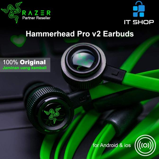Razer Headset Hammerhead Pro V2