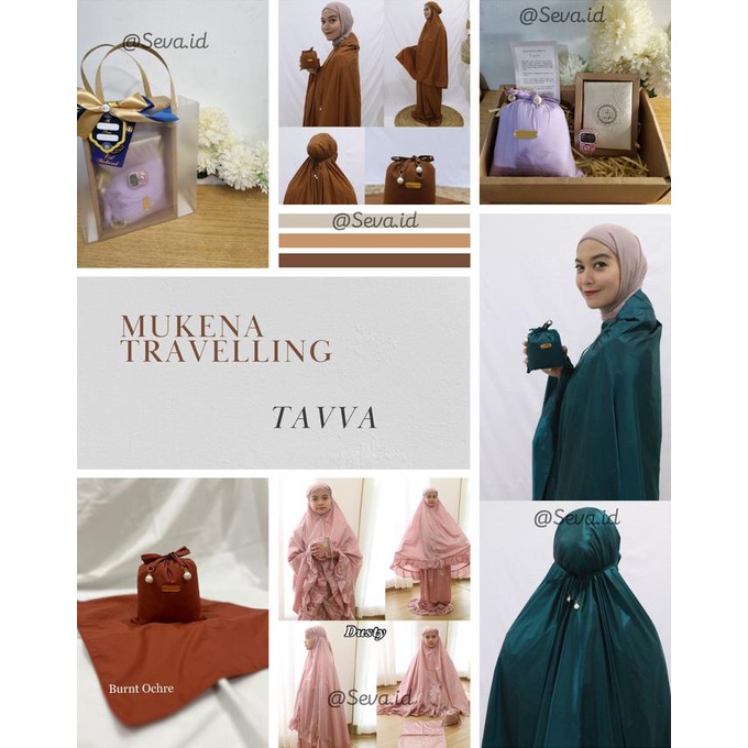 TAVVA MUKENA TRAVELING MUKENA TAVVA JUMBO MUKENA MINI TAVVA ORIGINAL