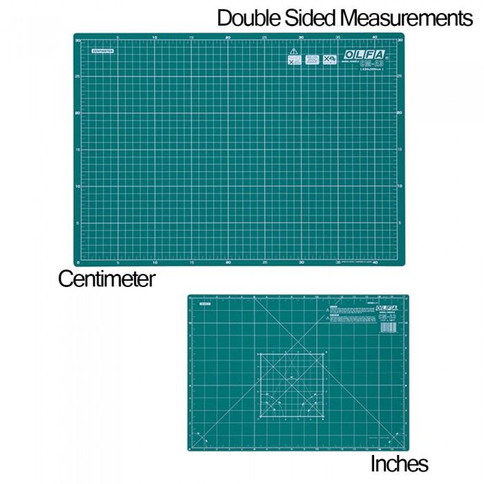 

Olfa Cm-A3 Alas Potong 43X30Cm Cutting Mat 430Mm X 300Mm X 2.0Mm (17" X 12")