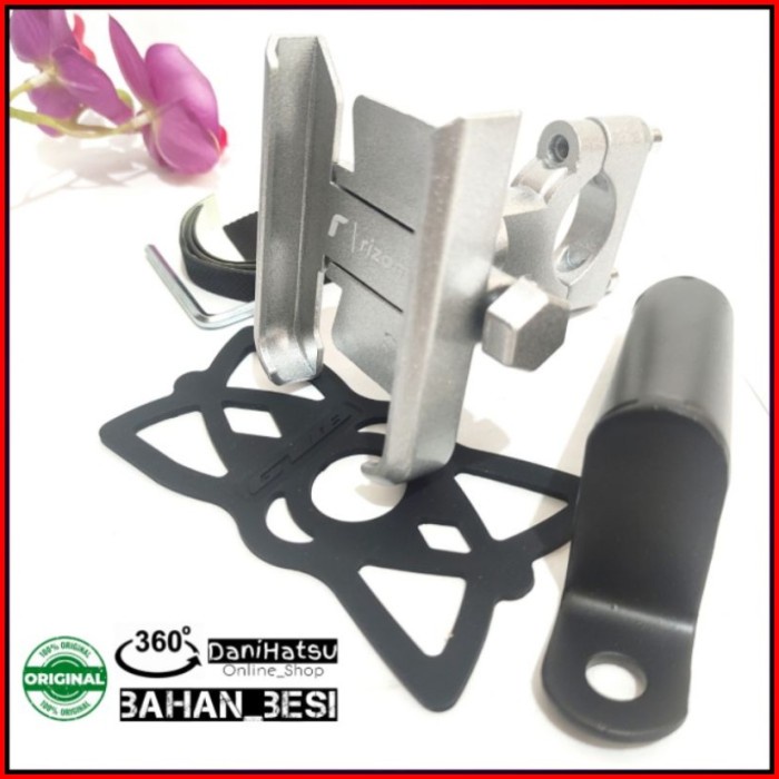 Terlaris Holder Hp Motor Anti Air Hujan Untuk Stang Spion Xmax Nmax Adv Pcx Var