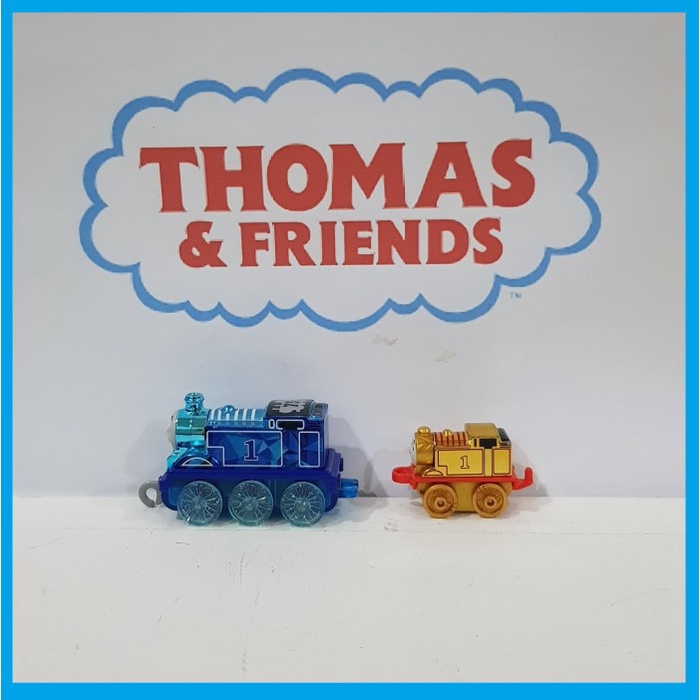 Hot Sale Paket Thomas & Friends Blue Diamond Thomas & Minis Thomas Gold (Rare) Terbaru