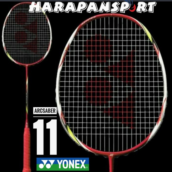 Tx0657 Raket Bton Yonex Arcsaber 11 1% Japan Jp