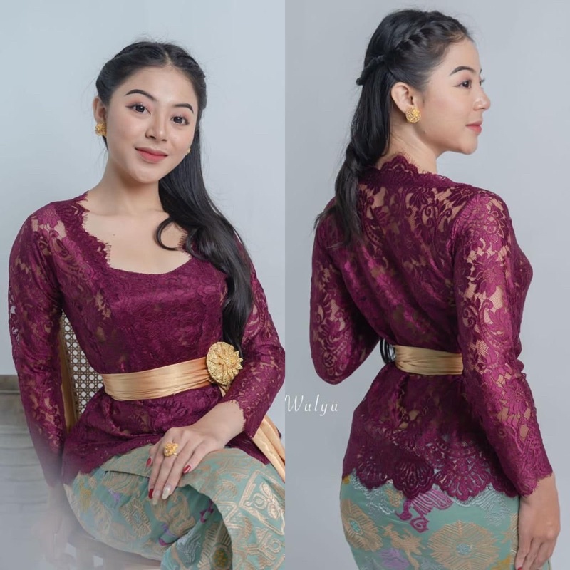 kebaya metalik