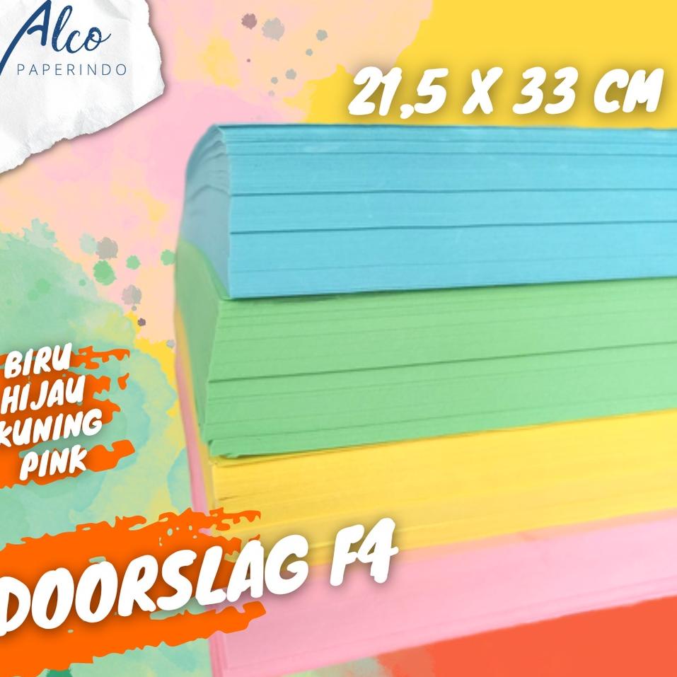 

Garansi Resmi Doorslag Duslak Warna Jambon/Kuning/Biru/Hijau F4 Folio