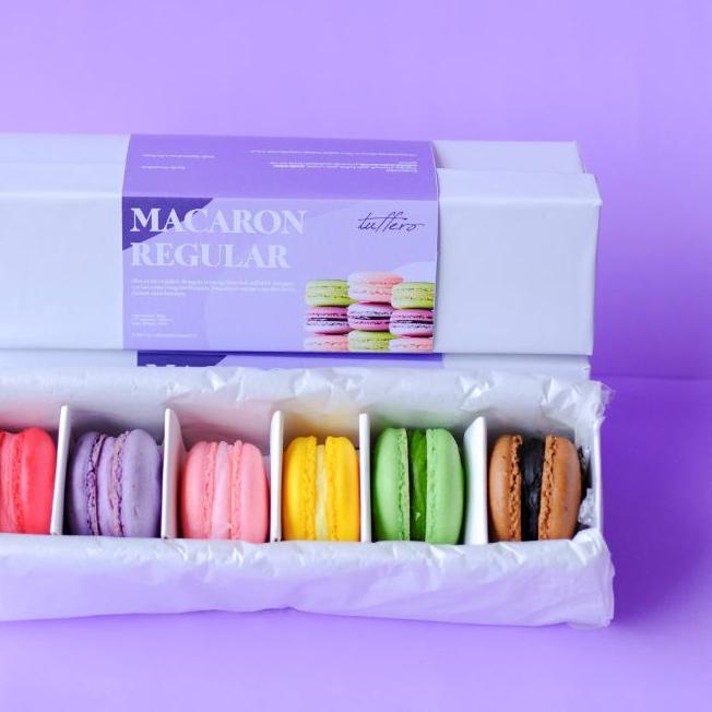 

Discount✅⭐MACARON BESAR REGULER SPECIAL 1 BOX ISI 6 TEPUNG ALMOND ASLI