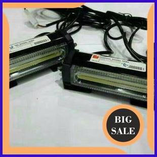 STROBO FEDERAL GRILL LED COB SIGNAL VAMA LED PLASMA 7 MODE + DRL Z804