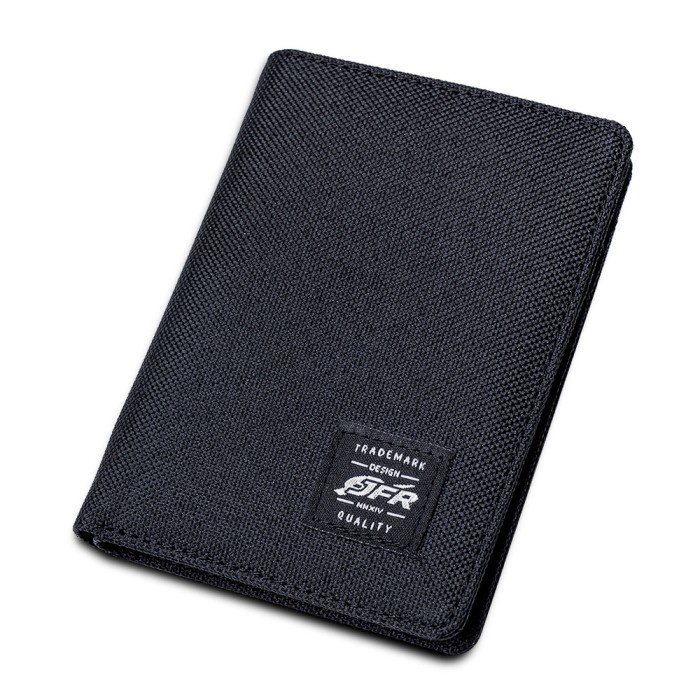 dompet JFR Fashion Dompet Pria Bahan Kulit Canvas Bagus Murah Keren JP11 - Hitam(Z4T3) harga grosir 