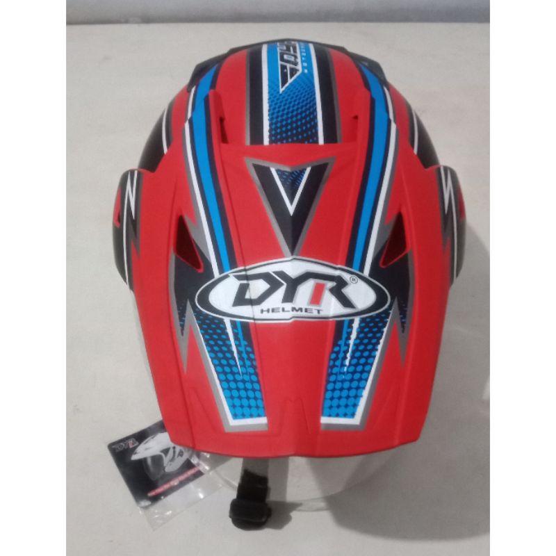 Helm DYR motif semi cross 2 visor