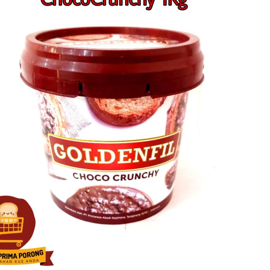 

Sale | HJ6 | Goldenfil Choco Crunchy 1 KG / selai cokelat chrunchy / goldenfill