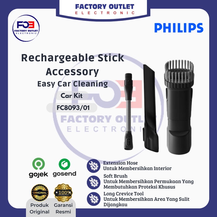 Diskon Philips Accessories Vacuum - Fc8093/01 Car Kit Murah !!