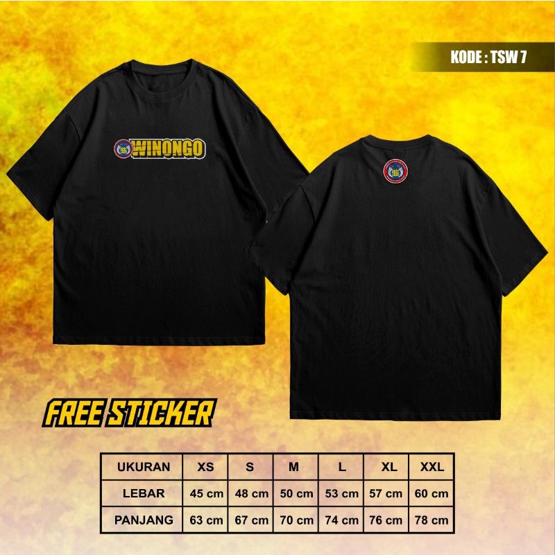 Kaos PSHW Winongo STK 1903 TSW7