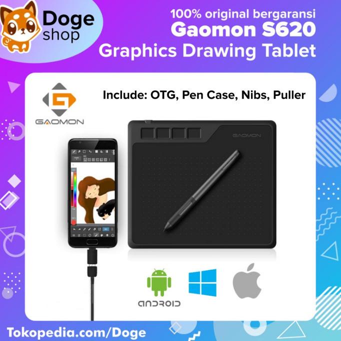 GAOMON S620 6.5 x 4 Inch Graphic Drawing Tablet Osu alternative Huion