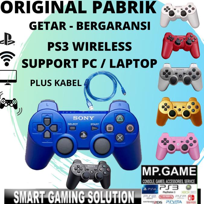 Promo Paket 2 stik PS3 Wireless Bonus Kabel Charger 1