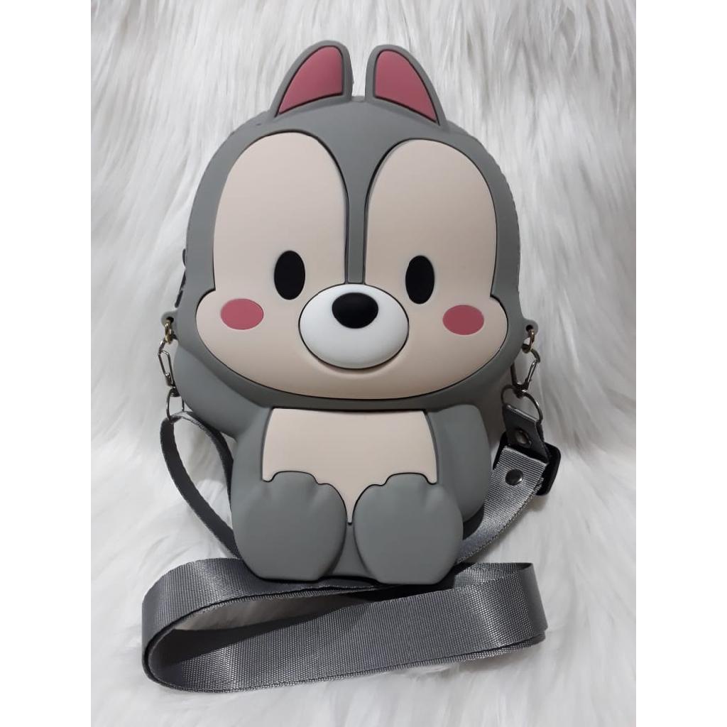 SALE Silicon Bag Free Lampu LED PX 777 Tas Jelly Silikon Ukuran Besar (Muat HP besar) - Tas Anak dan