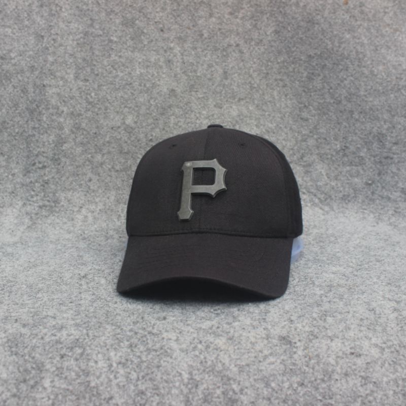 Topi Baseball MLB Pirates Black MXL Second Murah Original