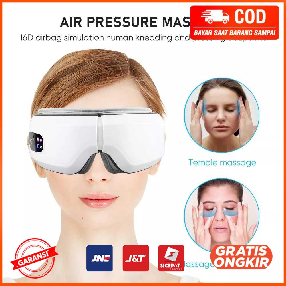 Alat Pijat Mata Elektrik Hot Compress Vibration Eye Massager M01