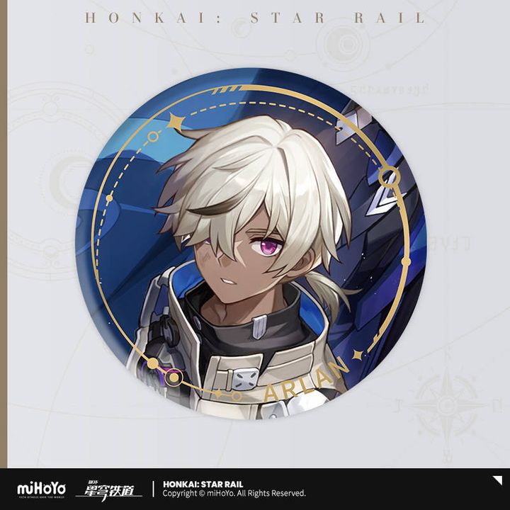 Arlan Acrylic Theme Can Badge(7cm) - Honkai: Star Rail
