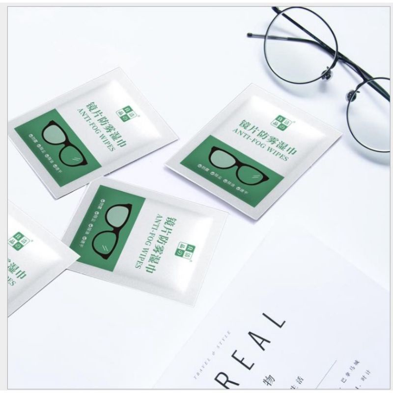 US369 Tissue Tisu Lap Kacamata Anti Embun Tissue Anti Fog Wipes For Glasses Pembersih By Toko Haji Usman