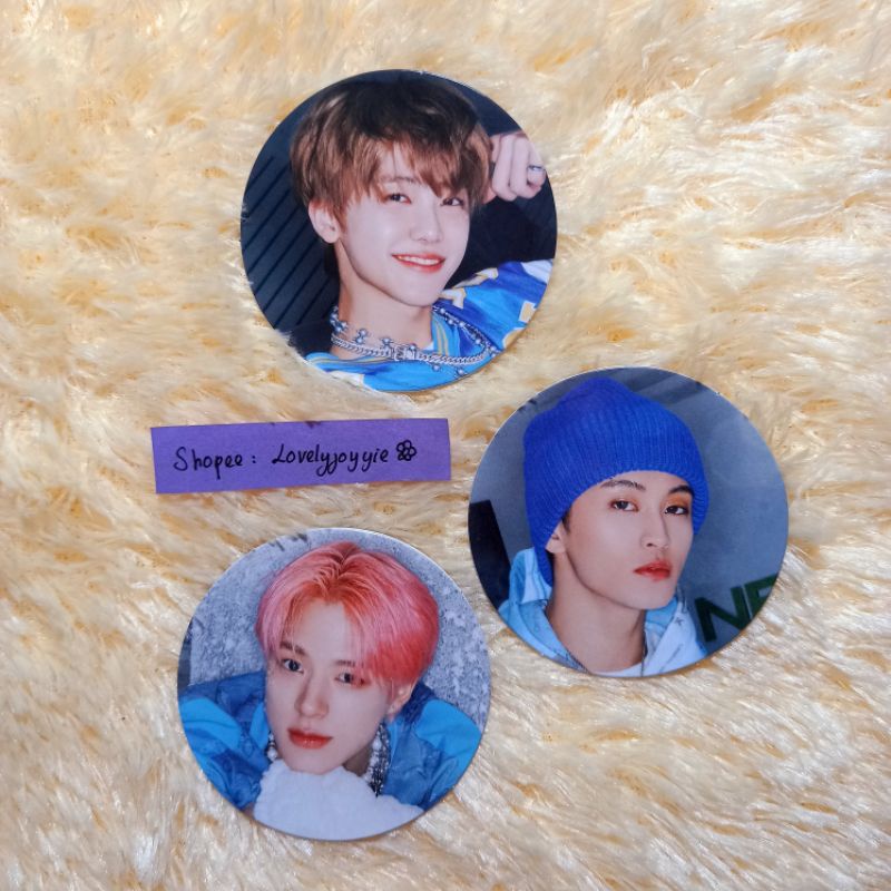 [NCT] Mark Jeno Jaemin CC Circle Card Ice Glitch Mode Pop Up