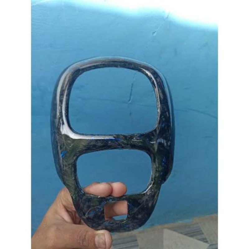 cover spidometer Scoopy karbon kevlar forget