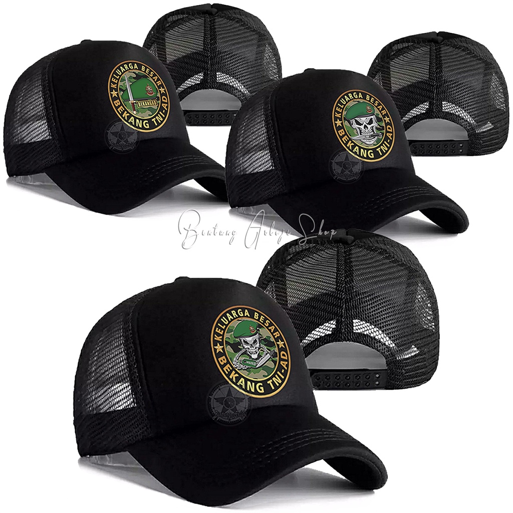 Topi Custom Keluarga Besar Bekang TNI-AD Exclusive Gold