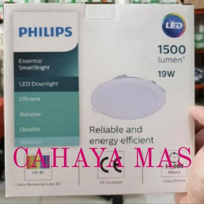 DOWNLIGHT LED PHILIPS 19 WATT PANEL LED DN020B G2 19W 7" 19 W 7 INCH