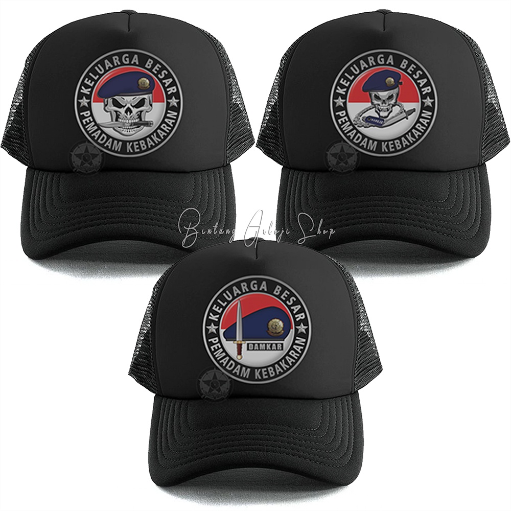 Topi Baret Keluarga Besar Pemadam Kebakaran (Damkar) Limited Edition