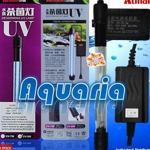 Atman UV-9W Celup Submersible Degerming UV Lamp