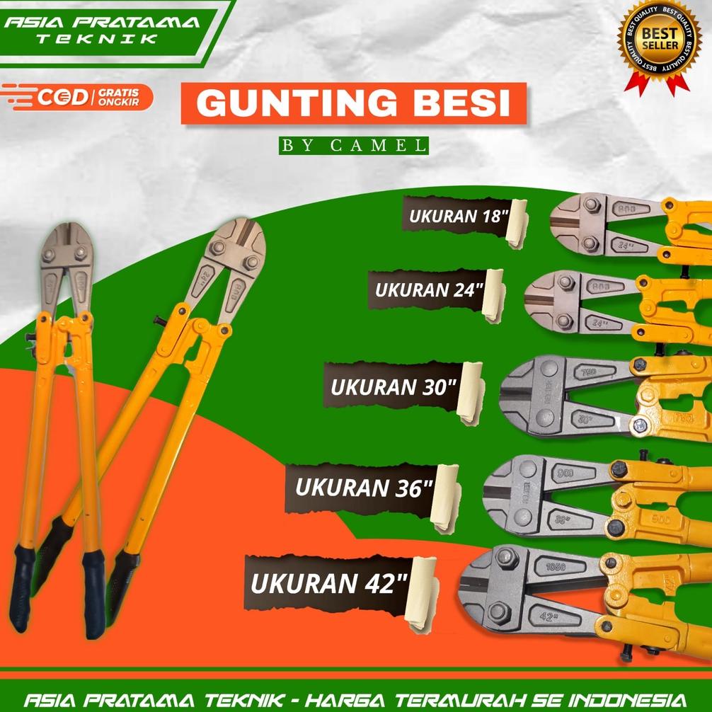 

[KODE VHQEW] BELTER Bolt Cutter / GUNTING POTONG BESI 18 24 30 36 42inch - Gunting Beton Besi Kawat BERKUALITAS AWET