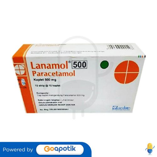 LANAMOL 500 MG BOX 100 KAPLET