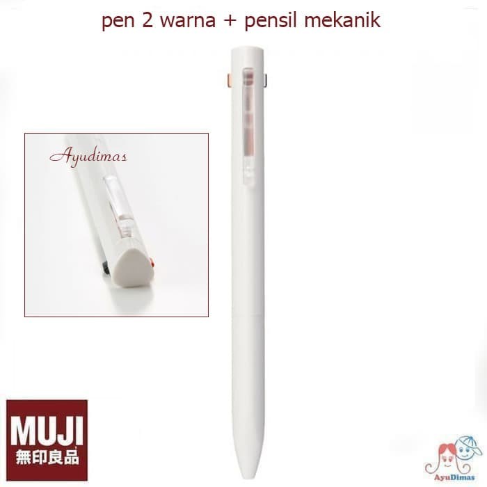 

BISA COD MUJI Color Ball Pen Mechanical Pencil - Pen warna & pensil mekanik /ALAT TULIS