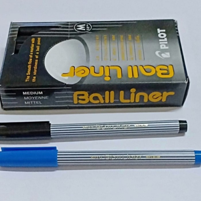 

TERBARU PULPEN PILOT BALL LINER 0,8 PULPEN TANDA TANGAN PER LUSIN /ALAT TULIS AESTHETIC/ALAT TULIS