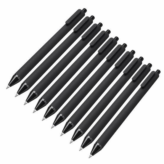 

Discount Mijia Set 10PCS Pulpen Gel Cetek Bulpen Hitam Premium Kantor /ALAT TULIS AESTHETIC/ALAT