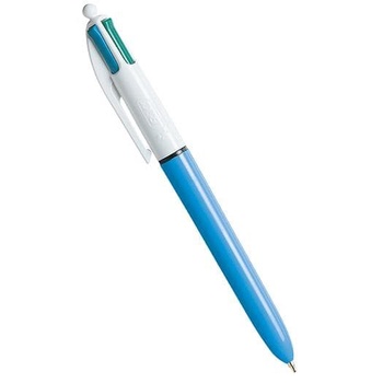 

BISA COD BIC PEN 4 WARNA COLOR COLOUR PULPEN BALLPOINT PENA PEN BOLPEN /ALAT TULIS AESTHETIC/ALAT