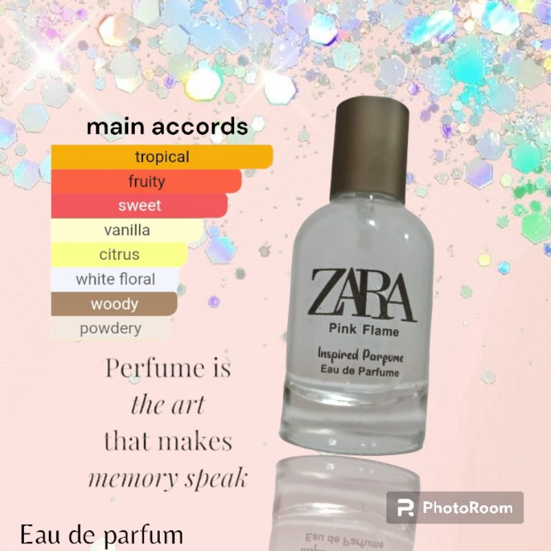PARFUM EDP ZARA PINK FLAME 35ML