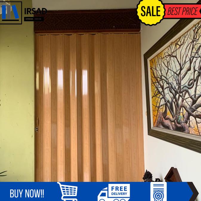 Partisi Pvc Folding Door - Bahan Plastik Untuk Indoor Duviietoko