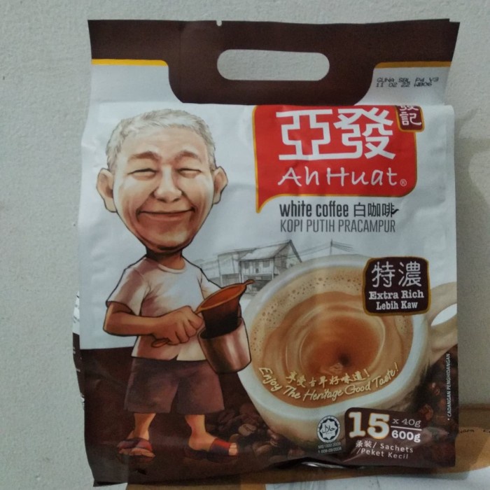 

BAYAR DITEMPAT Kopi ah huat white coffee extra rich /KOPI EUBE/KOPI KAPAL API/KOPIBUBUK/KOPI