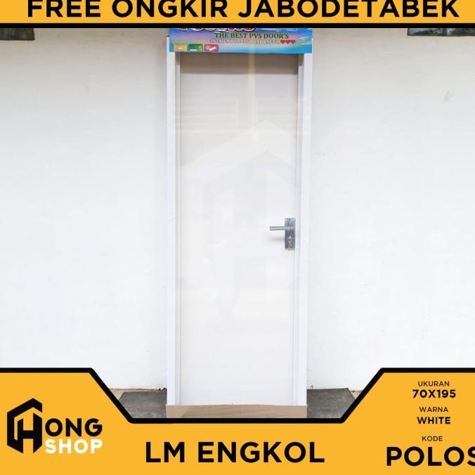 Pintu Kamar Mandi Pvc Tebal Polos Lm Engkol Duviietoko