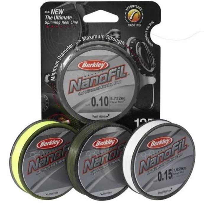 Berkley Nanofil 150yds Mist Clear