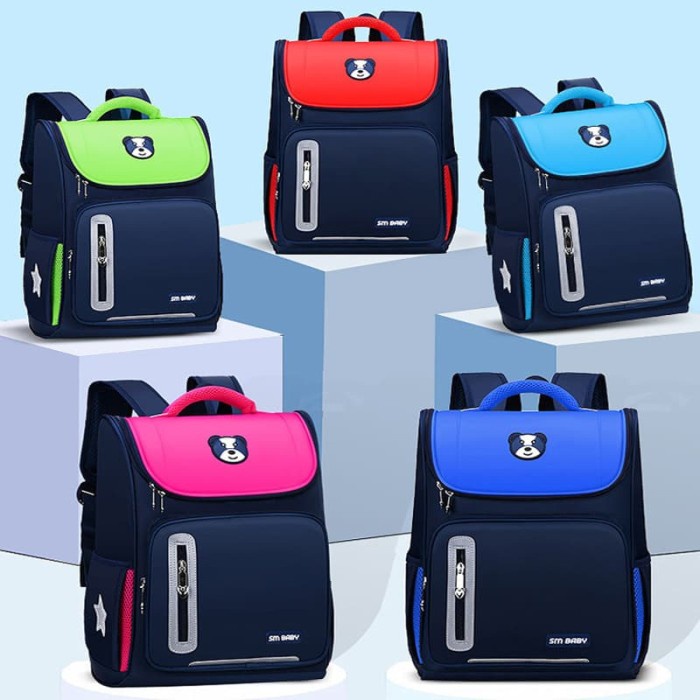 Terlaris Tas Ransel Import Sekolah Anak Sd / Tk / Laki / Cowok / Cewek Bagus